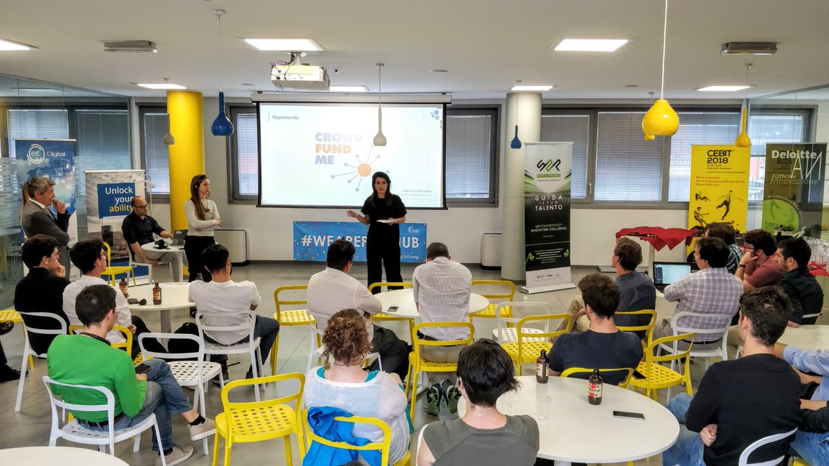 PoliHub's tweet image. #UpDate Tre nuovi servizi per lo #StartupToolkit. Francesca Bartolino di @CrowdfundmeIT presenta #ExpertCorner, il nuovo servizio di consulenza che spiega alle startup i vantaggi del crowdfunding