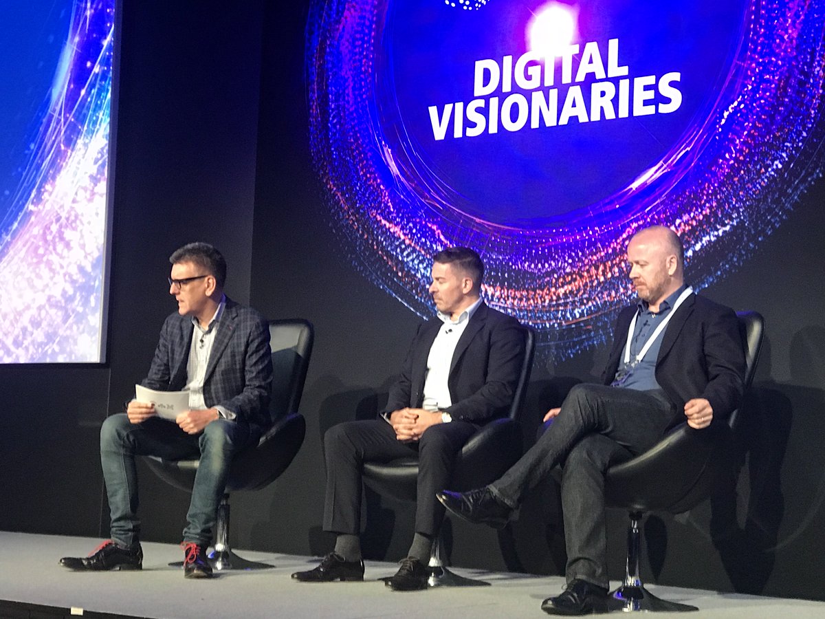 TweetsByBrett's tweet image. Great to see #IBMAutomation clients Jaguar Land Rover and Pearson on stage talking about their RPA journey at #blueprismworld - proud to work with digital visionaries!