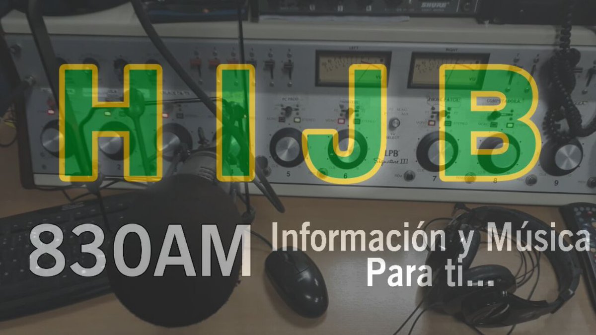 PARA MANTENERTE INFORMADO Y ESCUCHAR LA MEJOR MUSICA. AQUI. LA QUE LLEGA MAS LEJOS Y CON EL MEJOR SONIDO DE AM.