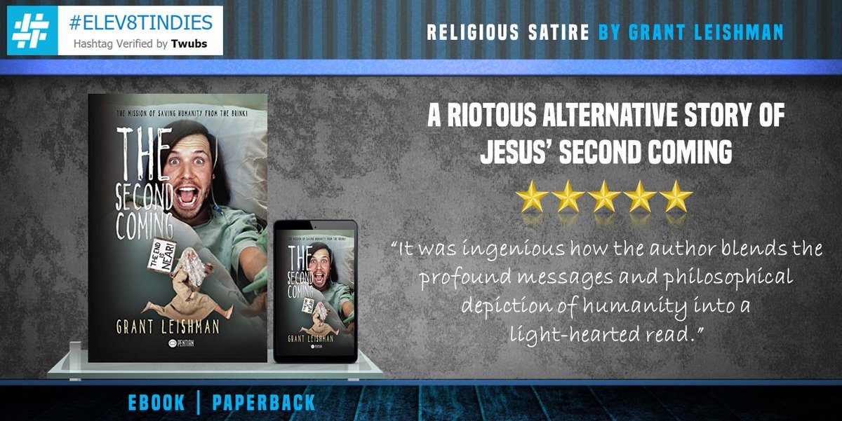 eevalancaster's tweet photo. #ELEV8TINDIES 📚 #Books
A delightful and humorous take on the Second Coming.
#Mustread 🔗https://t.co/DsqnSZk3co
"...almost like watching the New Testament replay itself out in modern times."

@GLeishmanAuthor
#IARTG
#BookBoost
#amreading
#religious #satire
#BYNR
#philippines https://t.co/XlSq4ViQRT