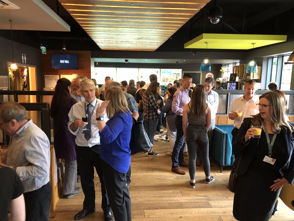 Full house for tonight’s premiere of the video to promote Thetford and its opportunities @LightThetford