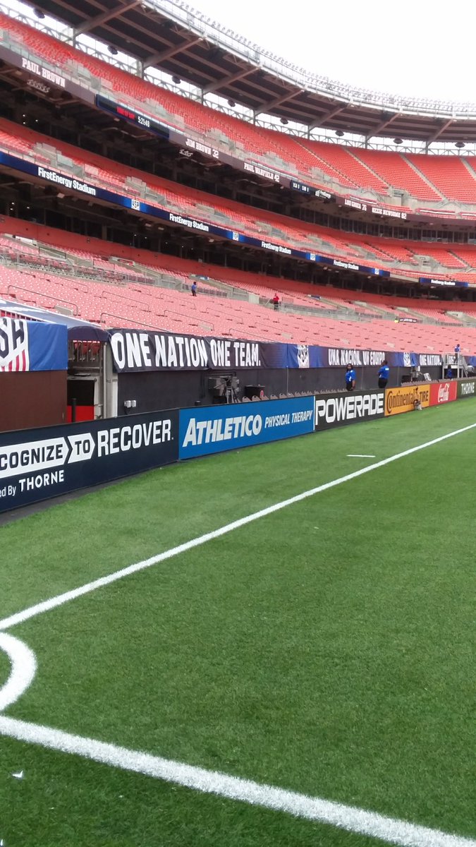 Did you see the #comeback in #Cleveland last night?! Congrats to the @ussoccer_wnt on their win over #China! Our #StretcherCrew was happy to be on the sidelines to support the athletes during the game. #ProudPartner #USWNT