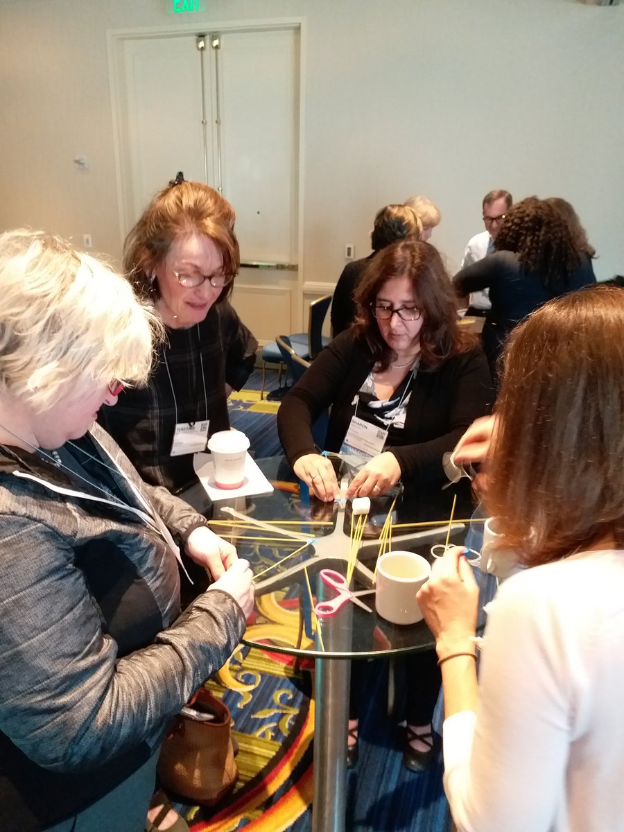 hchiu4quality's tweet photo. From building marshmallow tower to conversations around creating new information in research together @IPFCC #teambuilding #IPFCCConference https://t.co/8o0F3sm7jn