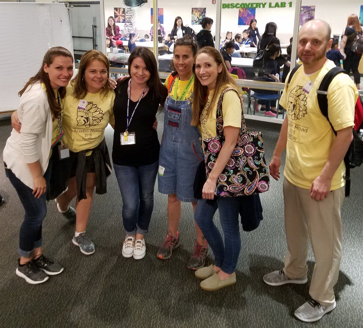 TZiegelhofer's tweet photo. @ARPanthers fourth grade Ss explore the #NyHallofScience while the Ts steal some #steam ideas!!! @RyanBrood4 #ARStemCamp2018 https://t.co/apz6eluxIm