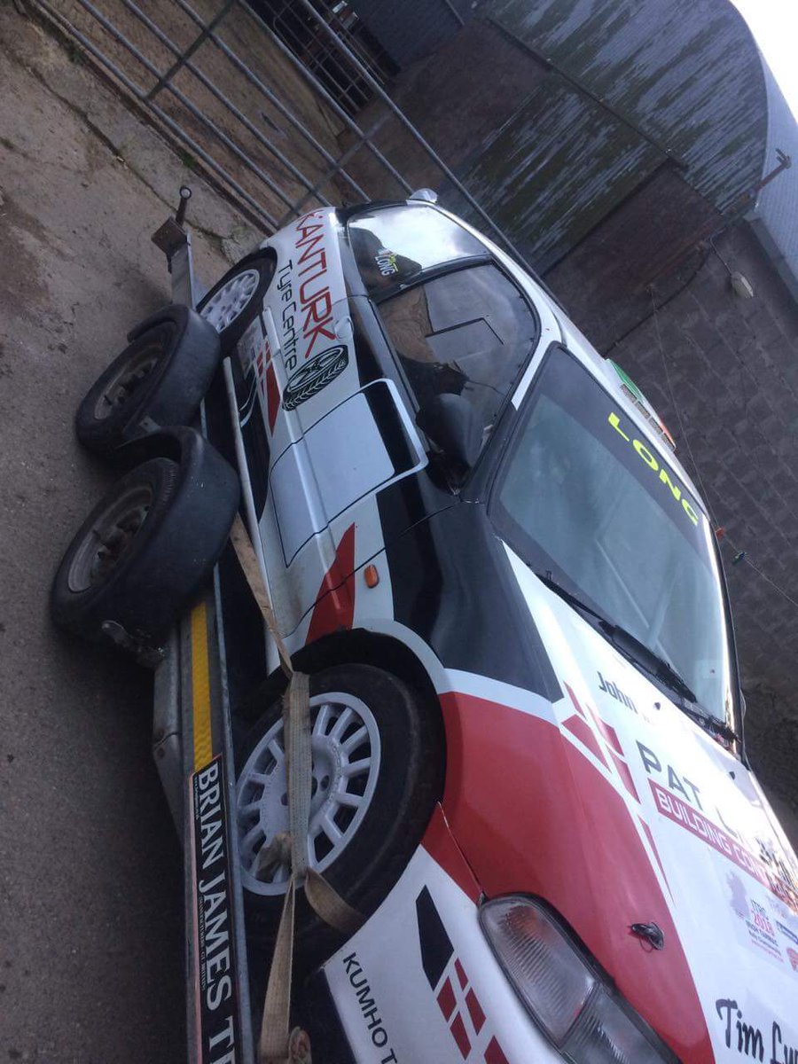 9928ZK's tweet photo. @OffDonegalRally 
25 yrs spectating - first time competing and I'm in J9 - no one will notice #flatcrest https://t.co/pR7sO78avj