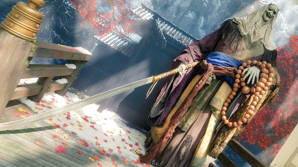 VideojuegosGAME's tweet photo. La figura de SEKIRO Shadows Die Twice es impresionante 😱
#CMmaster for scale con #OjerasPorE3 https://t.co/QmMcA8doUl