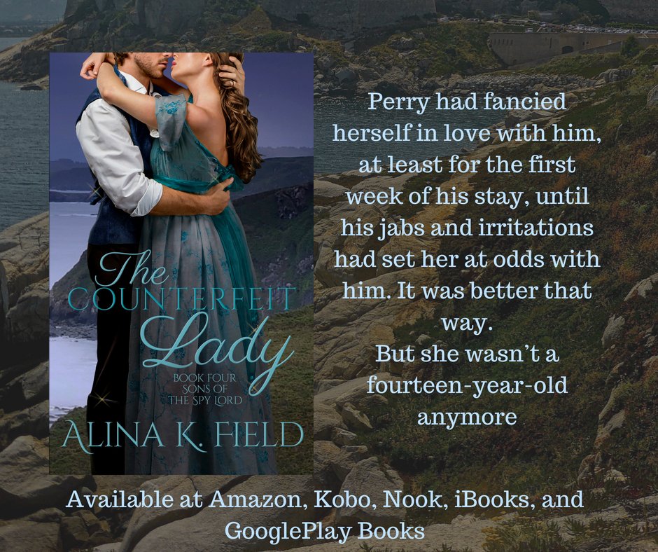 AlinaKField's tweet photo. It's time for #BookQW Wednesday. This week's word is "year" and in this excerpt the hero of THE COUNTERFEIT LADY is seeing the heroine through new eyes. #ReadaRegency https://t.co/1g2J0p0uXe https://t.co/kKuRauXvW2