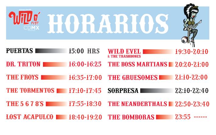 indierocks's tweet photo. ¡Llegaron los horarios de la tercera edición del #WildOFestCDMX! No se pierdan el regreso The Bomboras a los escenarios, tras 20 años de su separación. ¡Últimos boletos! https://t.co/PeRvWmk6BH 😎🌊🙌 https://t.co/TeidcAXxHJ