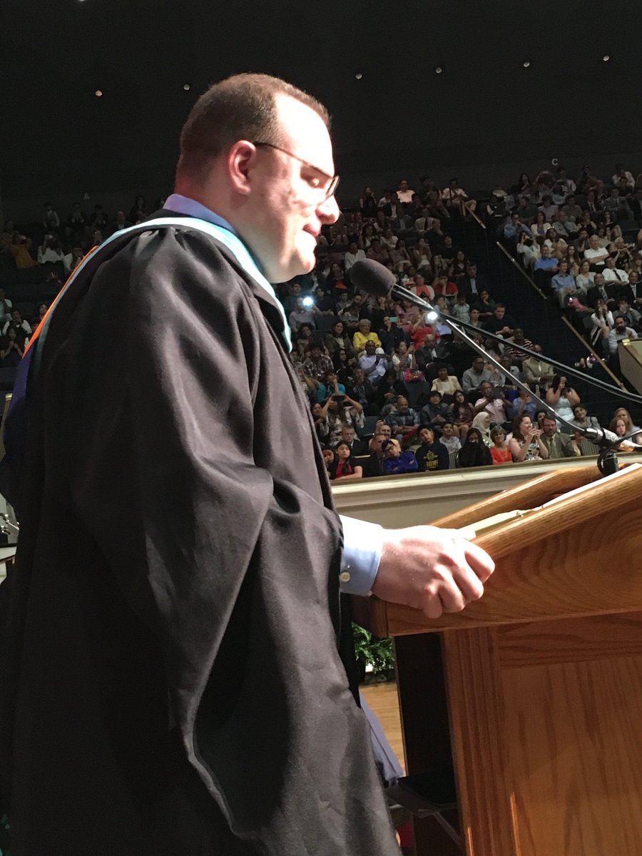 FCPSR2's tweet photo. Hooray to all the Marshall graduates today! We are very proud of you all. @GCMPrincipal #FCPSGrad18 https://t.co/q5AiHrfH71