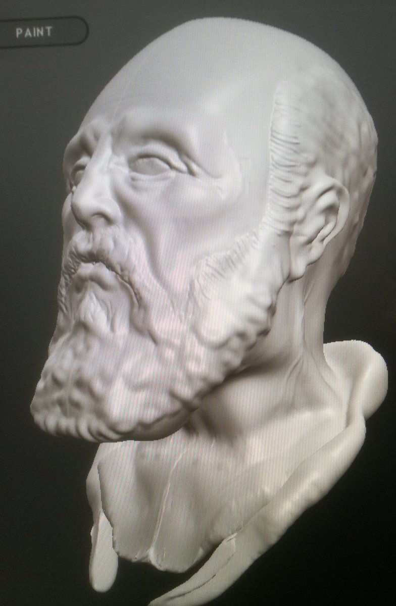 hesir's tweet photo. More rotations of that St. Paul sculpt... #3D #digital #digitalandtraditional #digitalart #hull #hullart https://t.co/8F1WmTJzRj