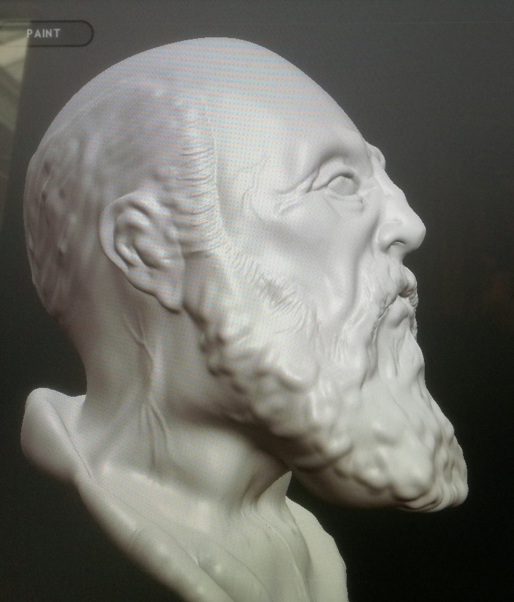 hesir's tweet photo. More rotations of that St. Paul sculpt... #3D #digital #digitalandtraditional #digitalart #hull #hullart https://t.co/8F1WmTJzRj