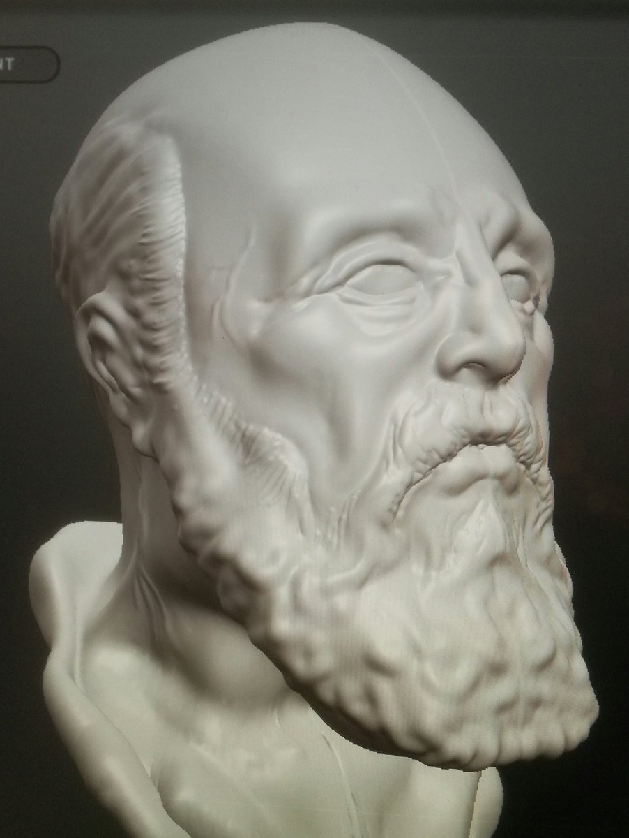 hesir's tweet photo. More rotations of that St. Paul sculpt... #3D #digital #digitalandtraditional #digitalart #hull #hullart https://t.co/8F1WmTJzRj
