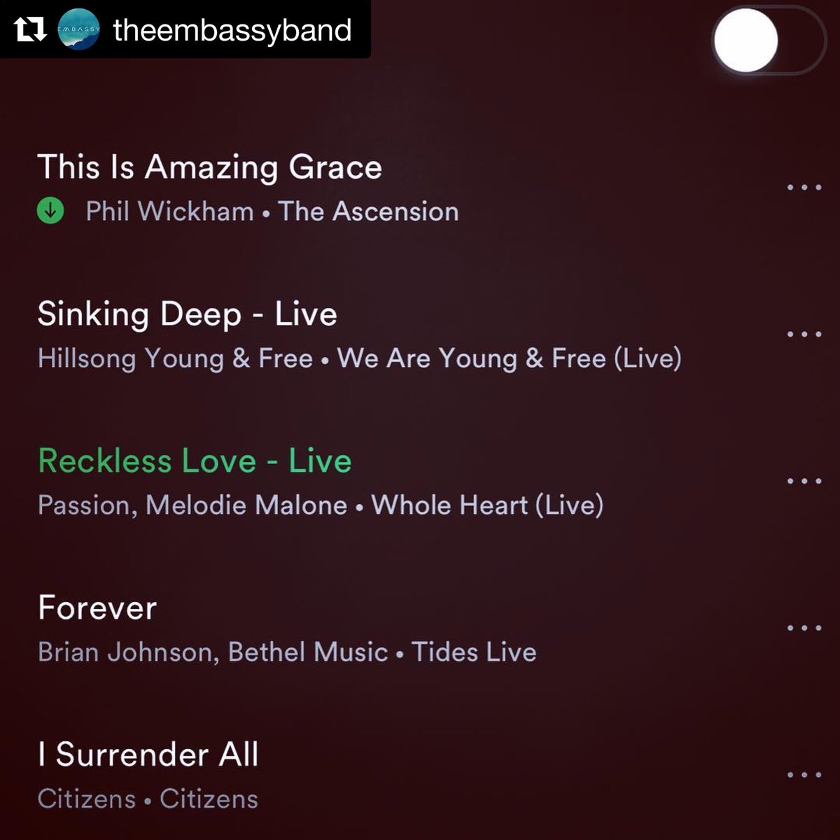 theembassyband's tweet image. Worship Night in the Shelter TONIGHT at 7p @students_wbc