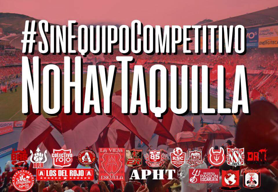 LBugalagrande's tweet photo. #SinEquipoCompetitivoNoHayTaquilla https://t.co/azzVMsmGsd