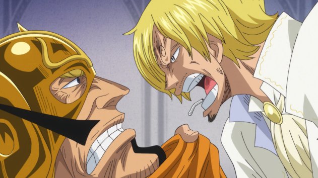 You could cut the tension with a knife. Episode 840 of #OnePiece