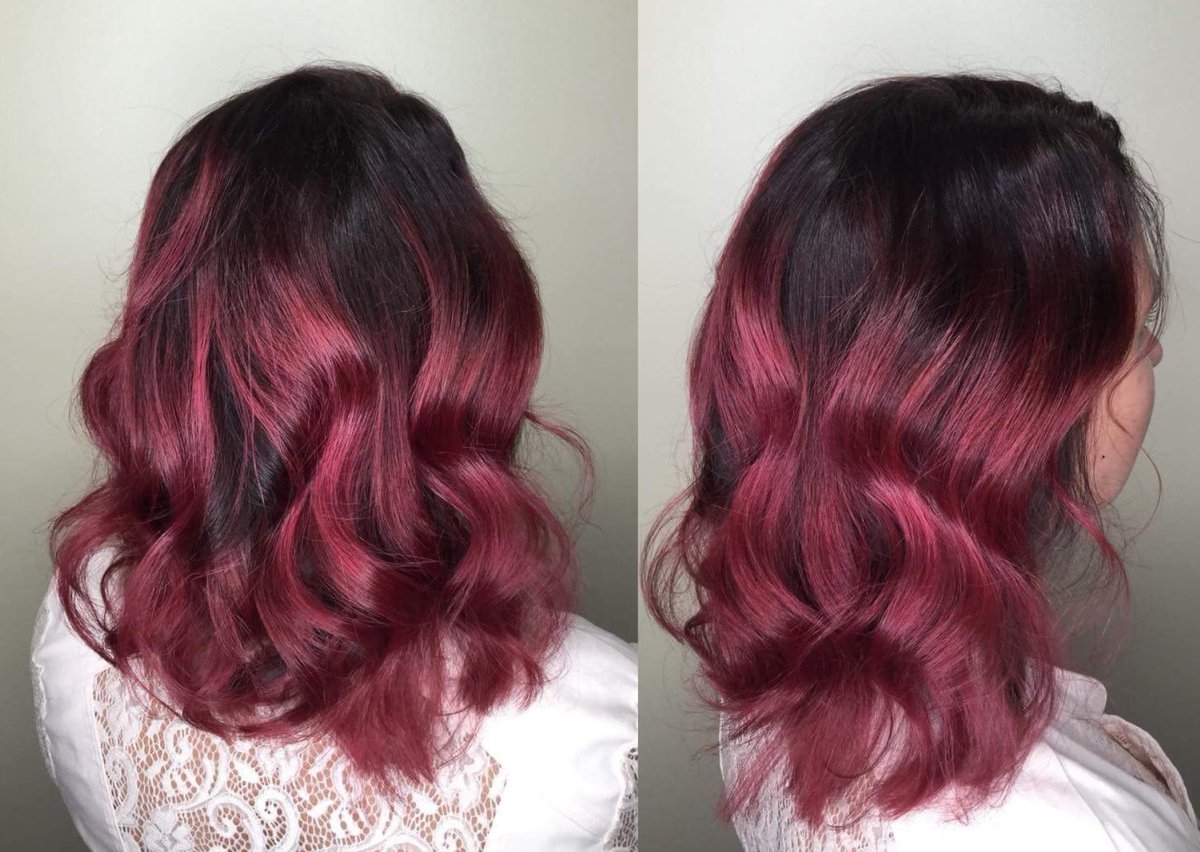 philippelusi's tweet photo. Just like a fine wine. By #ShannonAtSouthland #WePaintHair https://t.co/EaWXGcq8E7