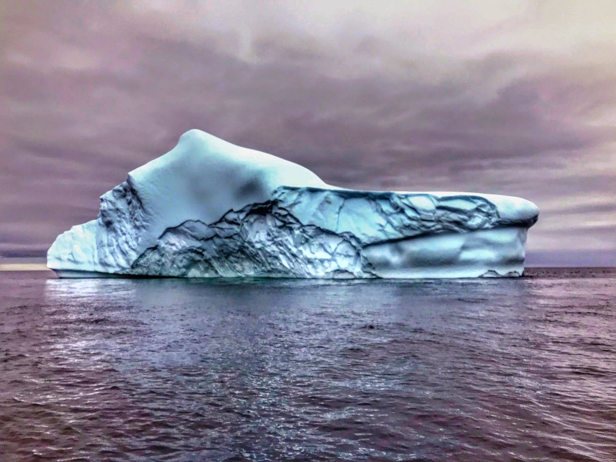 #IcebergsNL it is so amazing to see these magnificent giants of nature up close!  No words sometimes to describe them so we’ll just say “WOW”.  This was taken at Cape Bonavista while touring with <a href="/bonavistaboat/">Bonavista Boat Tours</a> #ExploreNL