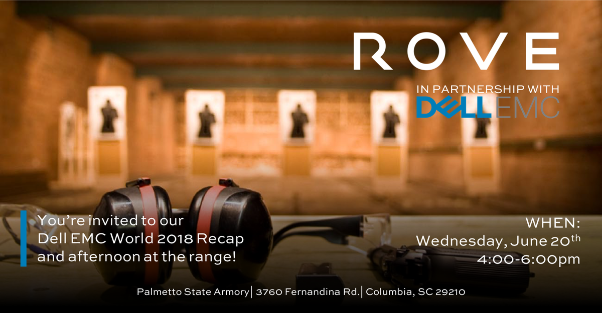 WithRove's tweet photo. Did you miss out on the latest of #DellEMCWorld this year? No problem!
Join us for a recap session in Columbia, SC to hear the latest on new product announcements and can't miss new releases of the most powerful solutions yet! TO RSVP: https://t.co/9y5fPfk3um https://t.co/pm1tBHwnDy