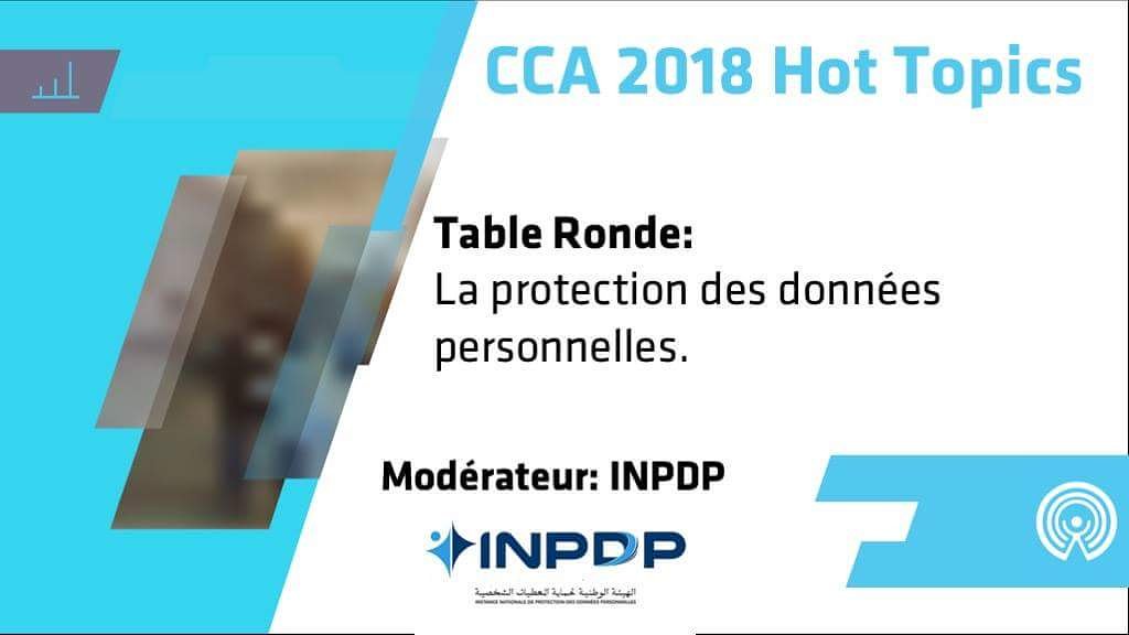 CyberCarthage's tweet photo. CCA 2018 HOT TOPICS
Ne ratez pas la Table Ronde: 
"La Protection des données personnelles"
Modérateur: L'Instance Nationale de Protection des Données Personnelles.
#CCA #CyberSecurity #CCA2018 #Tunisie #INPDP #CTF #Conference https://t.co/qplt8Jn8nI