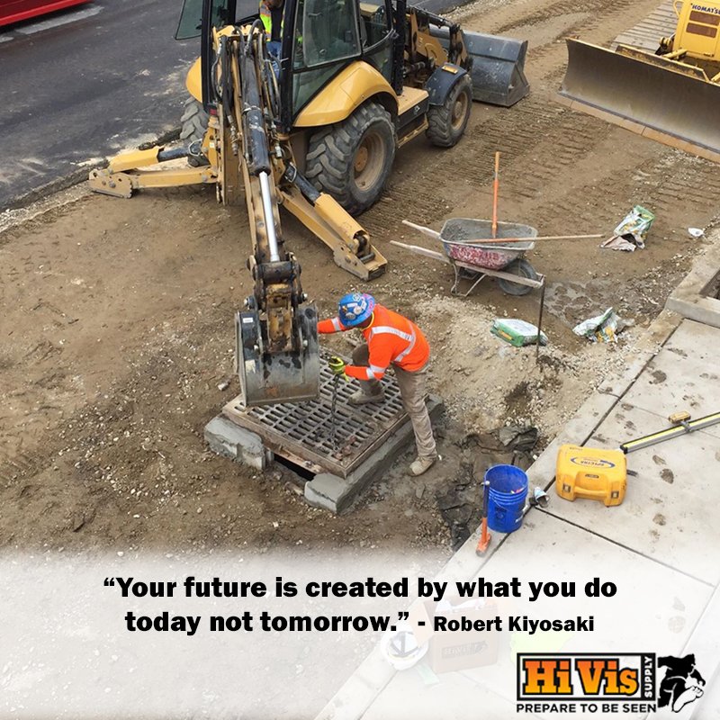 HiVisSupply's tweet photo. Do something today that your future self will thank you for. #WednesdayWidsom #PrepareToBeSeen #HiVisLife https://t.co/xj67utKkhX