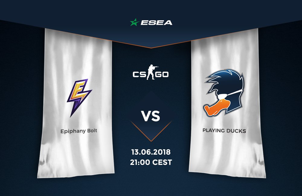 Neuer Tag, neues Glück? Heute Abend bestreitet unser #CSGO Team ihr nächstes Match in der <a href="/ESEA/">ESEA League</a> gegen <a href="/EpiphanyBolt/">Epiphany</a> !

🏆 <a href="/ESEA/">ESEA League</a> #Advanced
⏰ 21:00 Uhr
🗞️ play.esea.net/teams/150936