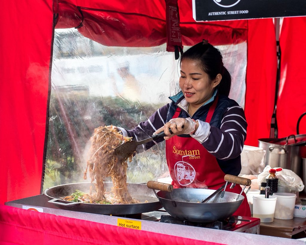 somtamstreet's tweet photo. So excited to be at the very first Huyton Foodie Friday ....... If you ❤️love PadThai you’ll love Somtam Street come say hello x #hvfoodiefriday #TheBodyBranch @pizzapeddlers @ArtiSamBespoke @CrepeChateau @BexleysButchers @HungryLittleCr1 https://t.co/jIwPjGJ3gC