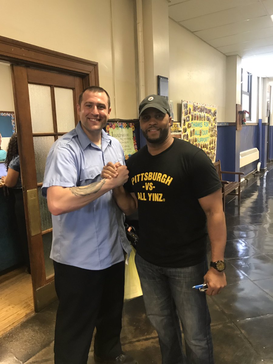 A special thank you goes to Climate Manager Mr. Thompson and SPO Augustine for all they did this year for the Bregy School!