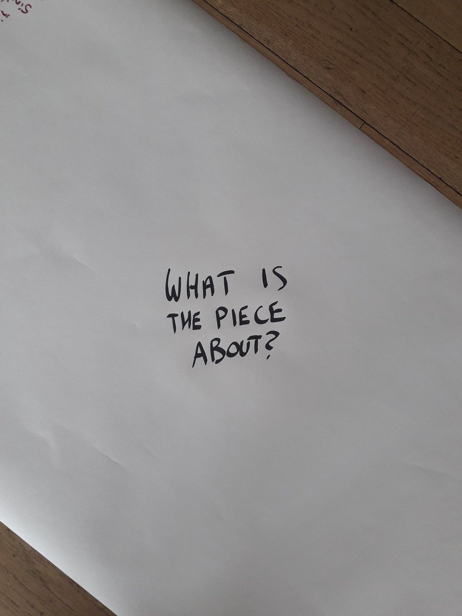 Day 3 of our NEAD residency and we've said hello to THIS question... yikes!