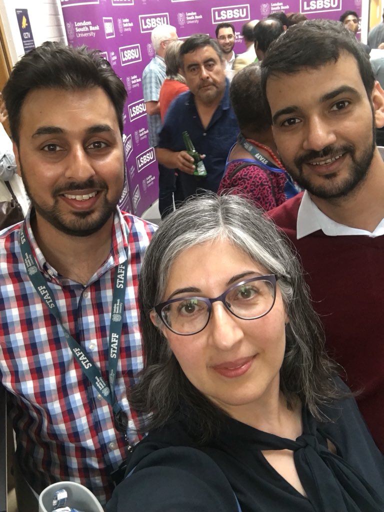 SafiaBarikzai's tweet photo. Me & my awesome team #winners #LSBUstaffconference - you were missed @victorcevallosz ! https://t.co/AKT8YdPX88