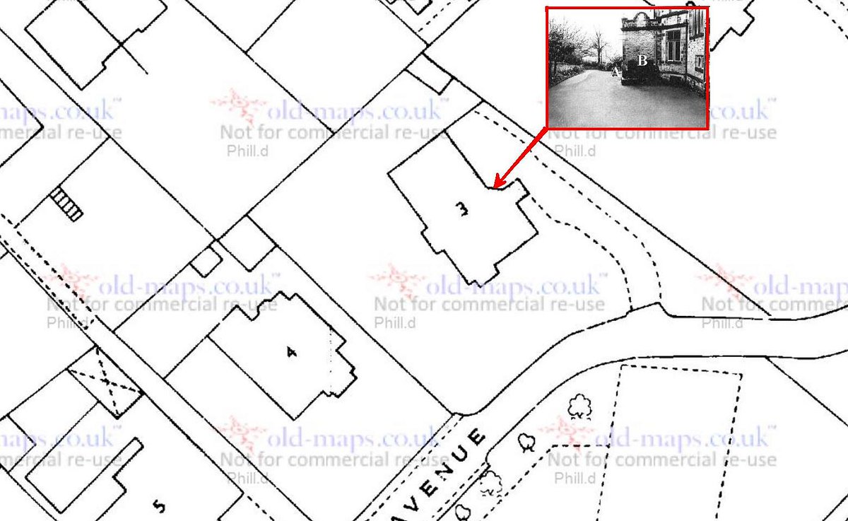 phill_d_'s tweet photo. @rippertrail There doesn't seem much on the net about Melbourne Avenue. Was the Light Trades House number 3. The fuel tank area marked here? https://t.co/W6sDnm0UhK