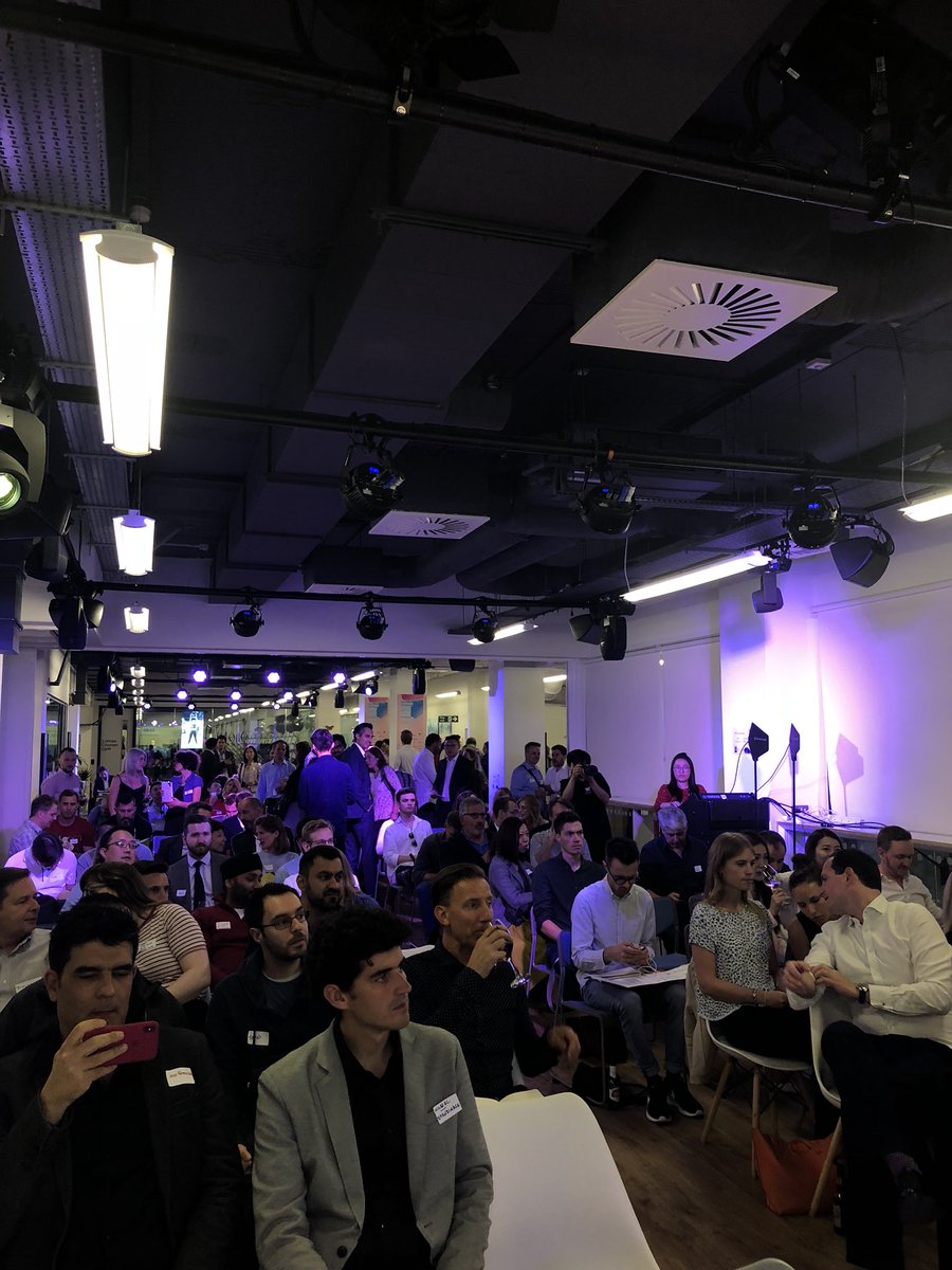 RussShaw1's tweet image. It is packed here @Cocoon_Networks for the @TLA_RetailTech 50 Launch for @LDNTechWeek @TechLondonAdv @GlobalTechAdv #WheresRuss