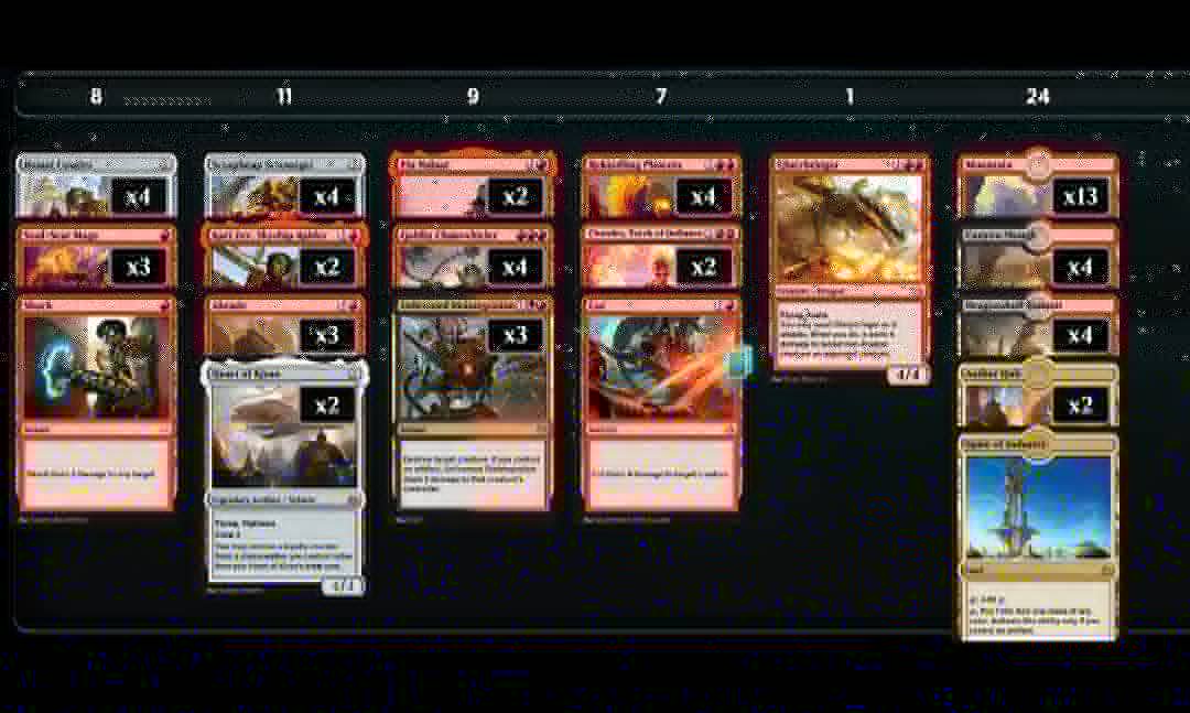 RebellionMTG's tweet photo. Después de abrir ayer 90 sobres en #MTGArena, Raúl jugó Mono Red (4-3), pero se hizo un 7-1 facilito pilotando Rb Aggro... ¿qué os parece a vosotros? ¿Mono Red o Rb Aggro?
#MTGArena #muchovicio @wizards_magicES @NasanMagic @MagicLleida https://t.co/CTWiIWXOop
