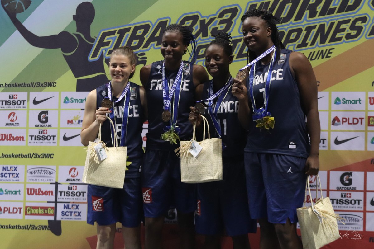 Team France won the bronze in the 2018 FIBA 3x3 world cup #FIBA3x3WC