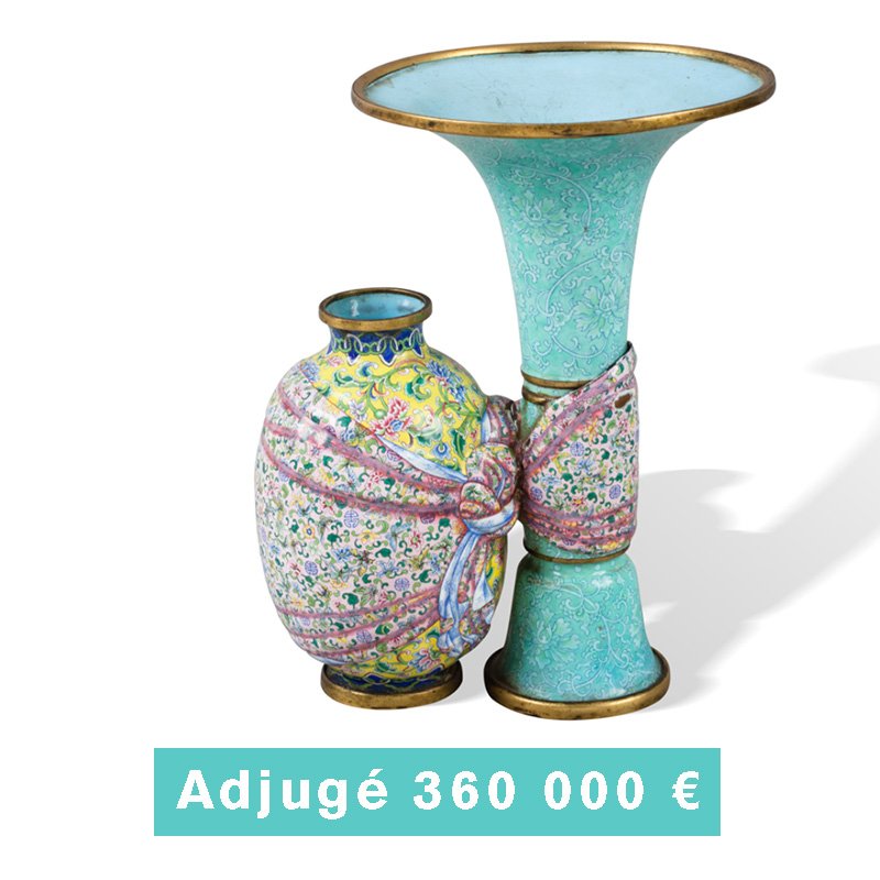 AnsasPapillon's tweet photo. Adjugé 360 000 € chez Gros &amp; Delettrez pour ces deux vases accolés de l'époque Yongzheng. Bravo maître Charles-Edouard Delettrez !

Vous possédez un objet similaire ? Venez le faire expertiser !

https://t.co/OcNYpiotbh

#auctionresults #auction #asianart #ansaspapillon https://t.co/ZzZv2ua1f7
