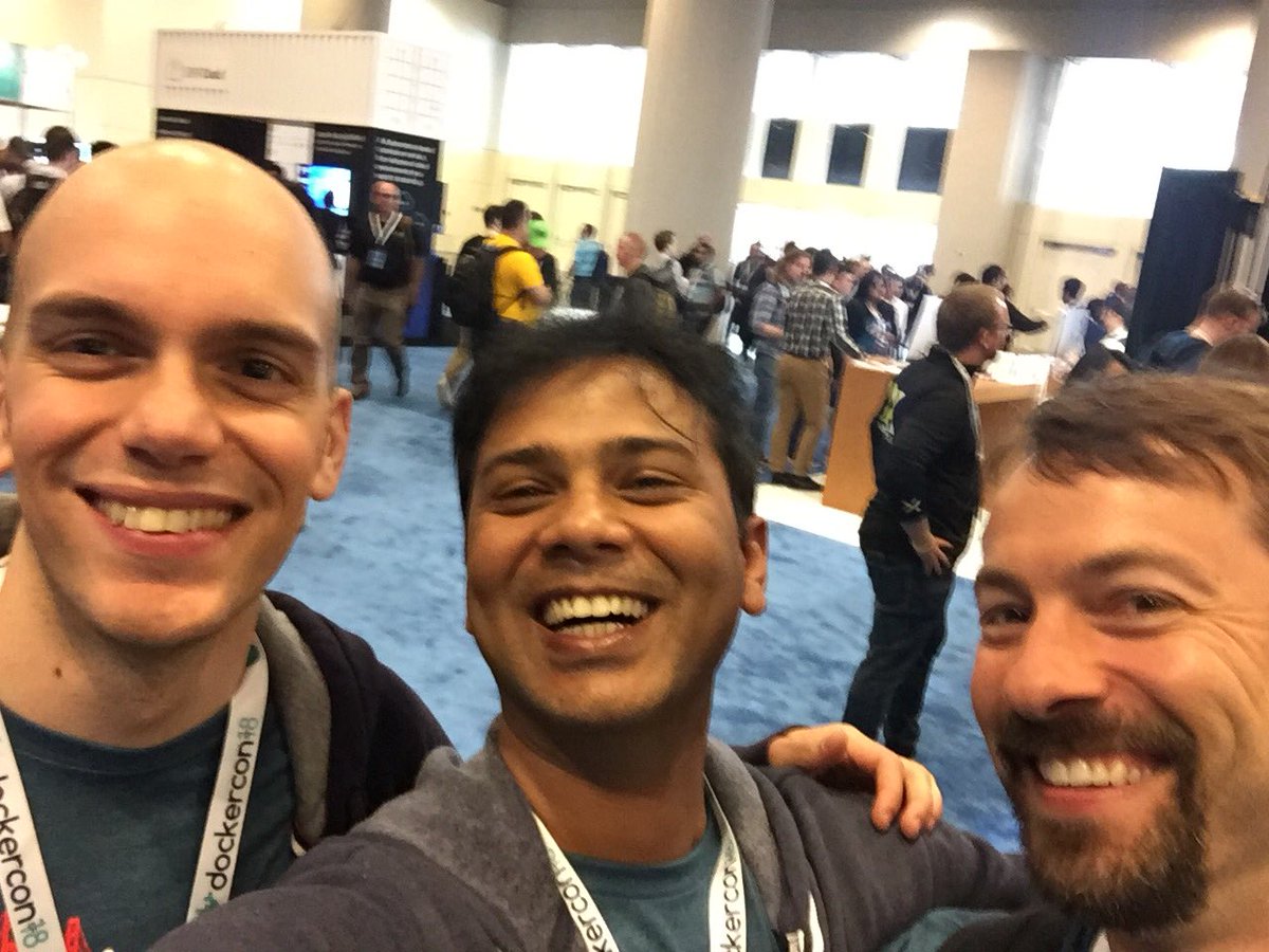harish_jkumar's tweet image. These guys! What demos! #DockerCon #dockercon2018