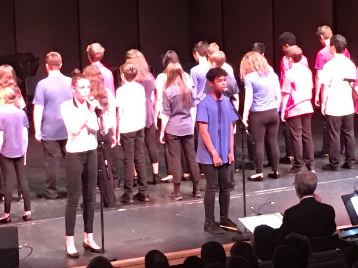 EinsteinTigers's tweet photo. Final concert of the school year for the Einstein Choir, Concert Orchestra, and Symphonic Orchrestra. A bittersweet farewell to Mr. Wing who will certainly be missed. https://t.co/7IM0U04deQ
