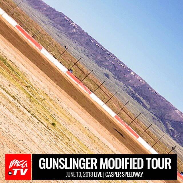 LIVE TONIGHT! IMCA Modified Gunslinger Tour from Casper Speedway in Casper, Wyoming 6/13/18. Can’t make it to the track? Watch Live on imca.tv with a Monthly or Yearly Pass. SHOWTIME 8:00 PM Central.