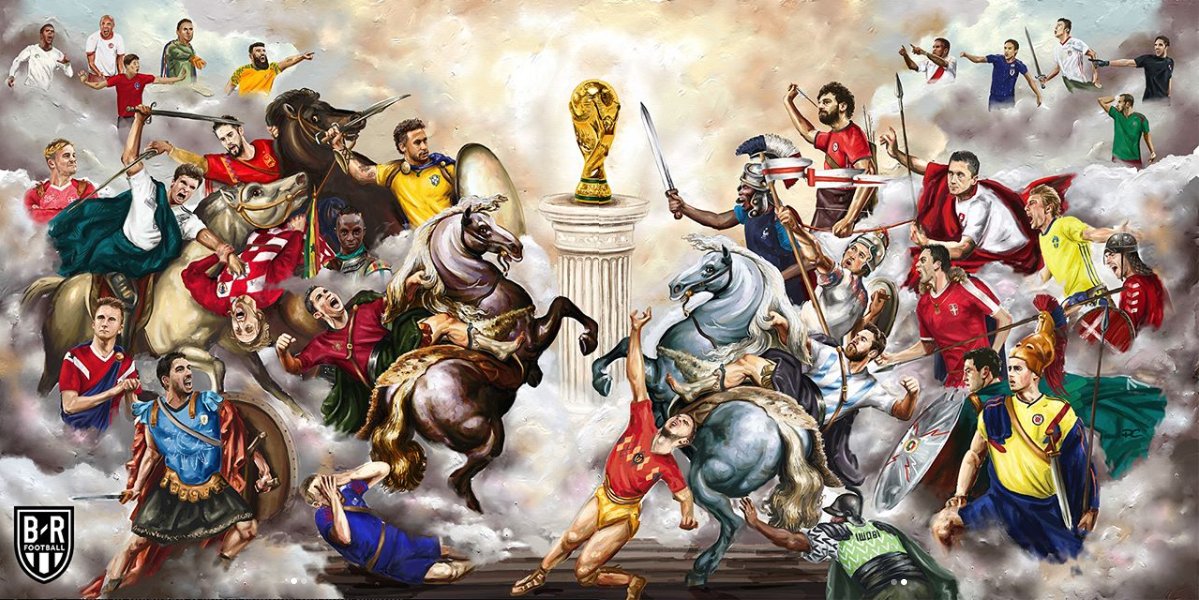 Footballogue's tweet photo. [#CM2018] Après 4 ans d'attente, c'est enfin le jour J...

LA COUPE DU MONDE 2018 débute aujourd'hui ! 😍🏆 https://t.co/re54VgpbIJ