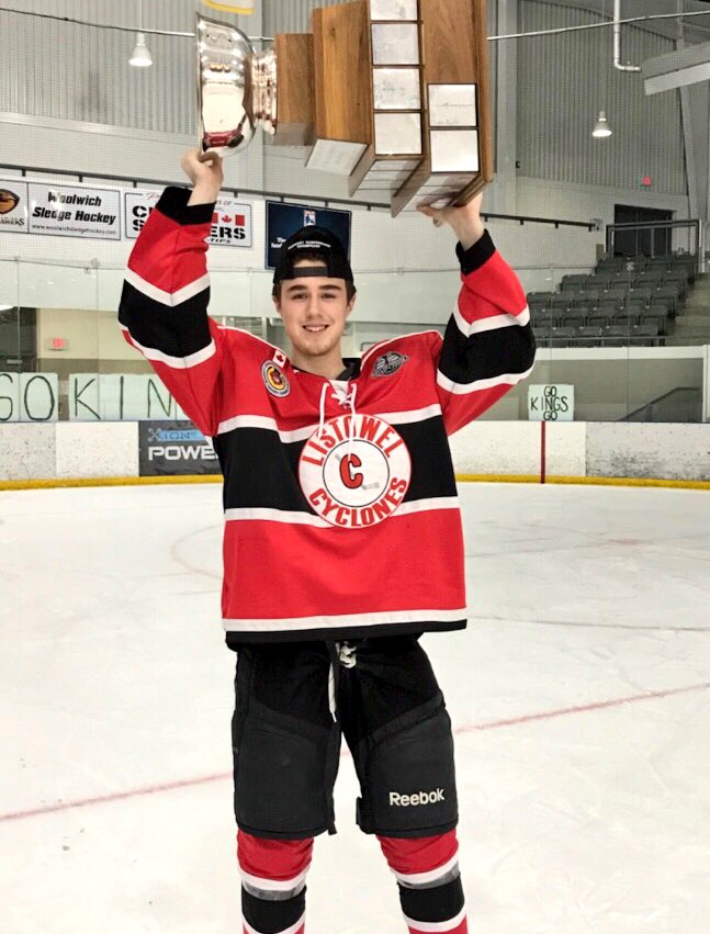 CycsNation's tweet photo. The Cyclones are pleased to announce the signing of forward Brayden Krieger! Krieger is a @GoLondonKnights prospect and played an integral role in the Cycs championships last season! #RollCycs https://t.co/G8rvZwhb87