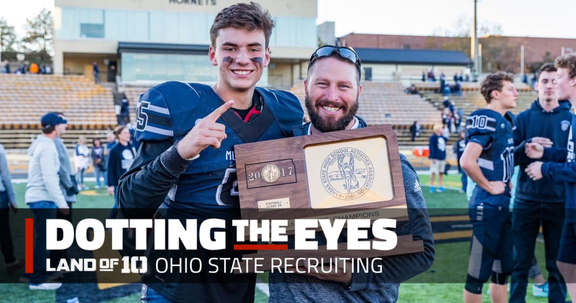 Landof10OSU's tweet photo. Ohio State recruiting: Quarterback dominoes continue to fall for Buckeyes  #GoBucks https://t.co/9HPZsTqrLC https://t.co/XhzqxGEFKt