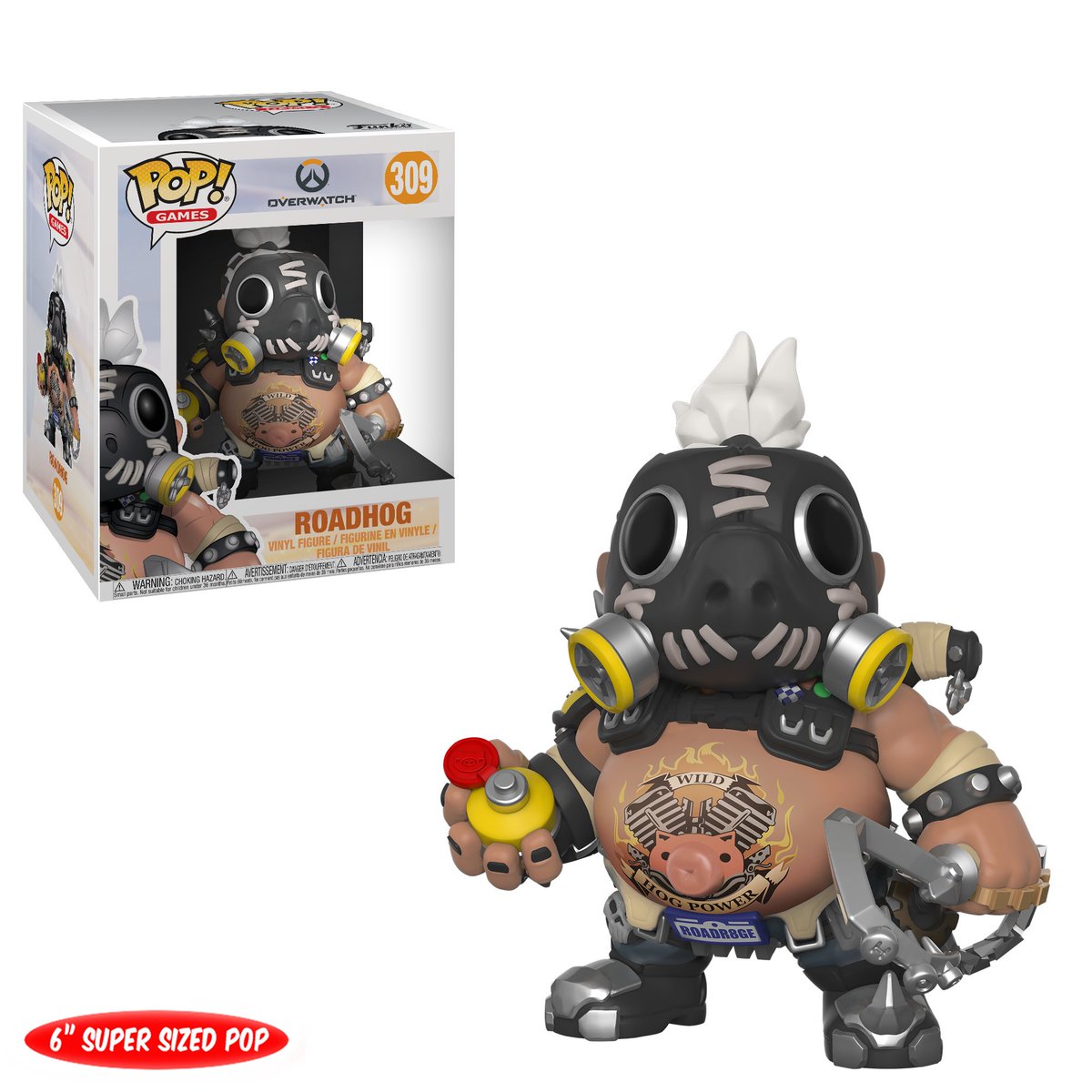 RT &amp; follow <a href="/OriginalFunko/">Funko</a> for the chance to win a 6-inch Roadhog Pop! #FunkoE3