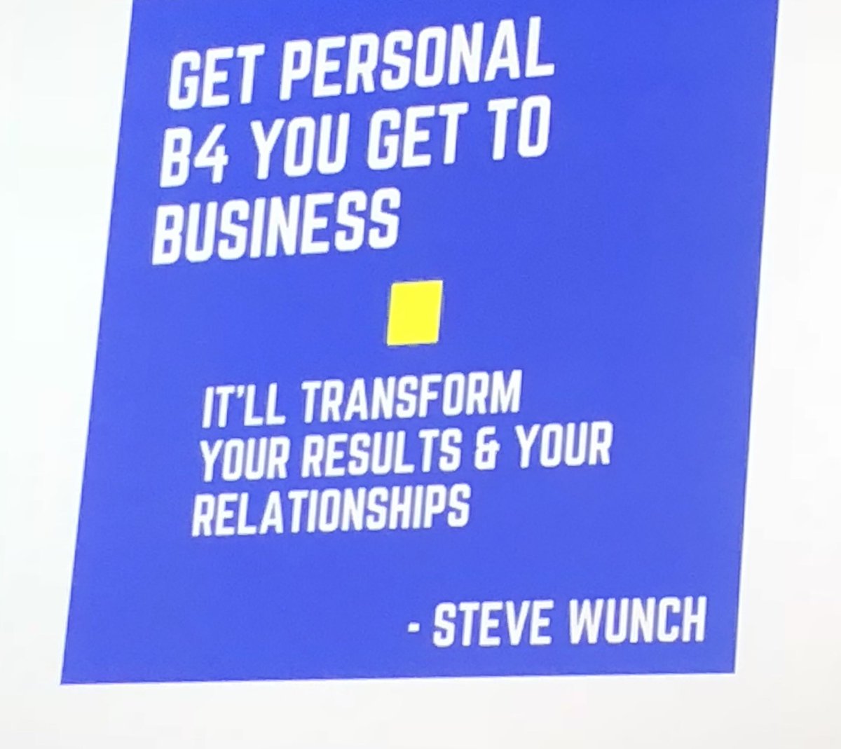 SmartChickMegan's tweet photo. @wunchman #sogood #getpersonal #B4 #youget #tobusiness @NAAhq #Apartmentalize https://t.co/xHmaYGyp5q