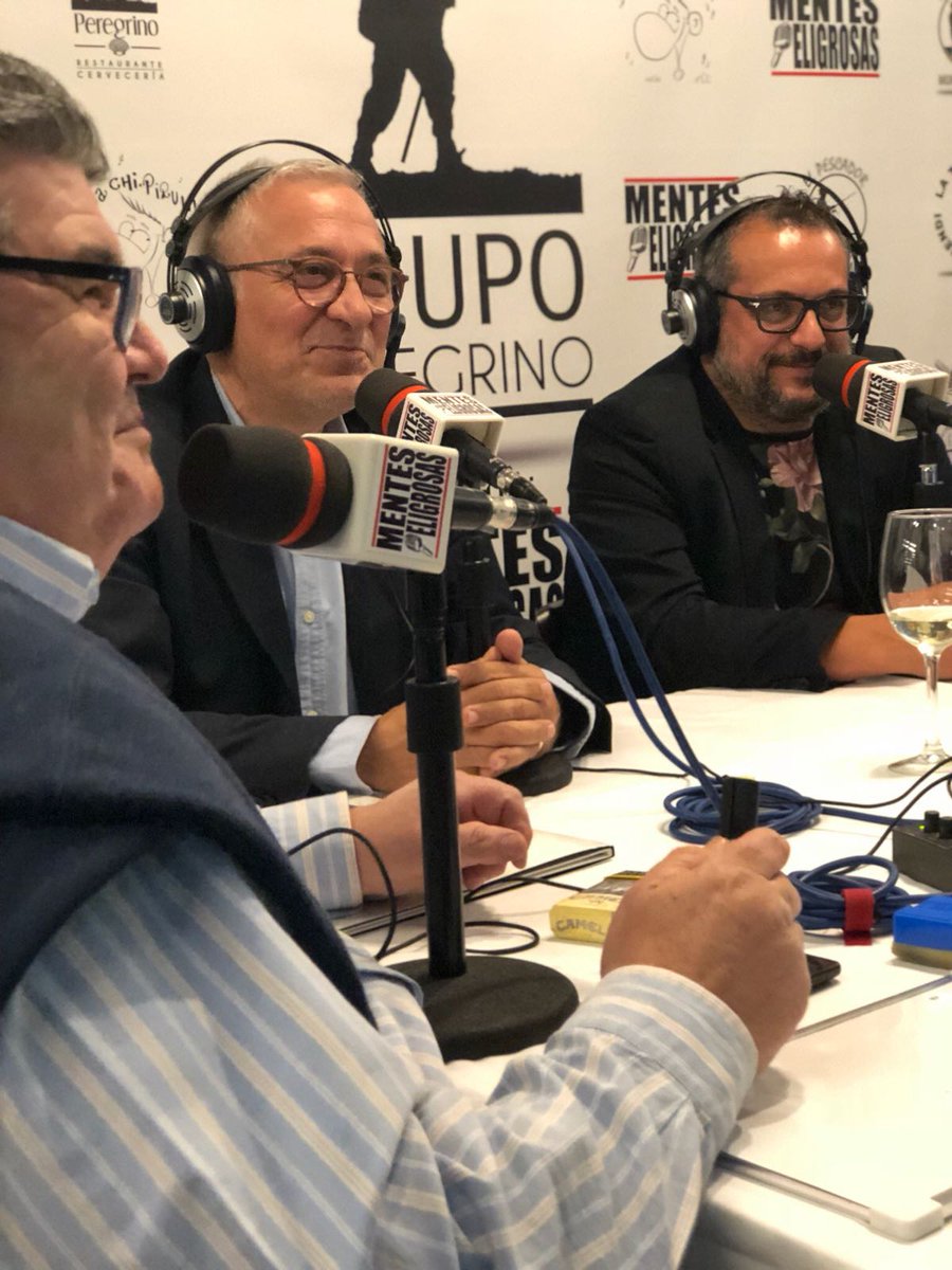 mentesfm's tweet photo. Este próximo lunes 18 en @mentesfm @LibertadFMradio  @Radio4GVLL  @RadioInt_Es  @radiometromlg nos visitan #JAVIERSARDÁ y #RAMONCÍN junto a #MARIANOMARIANO https://t.co/iLv2GtTt0v