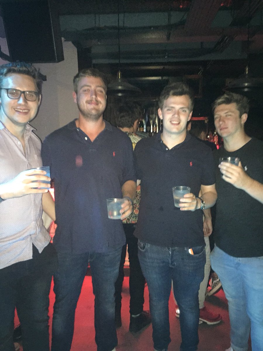 HeriotWattRFC's tweet photo. Happy birthday to Tom, turned down selection for Qatar XV for the glamour of the Watt #shitrig #bleedyellow #montheboys https://t.co/0bGF9N62r2