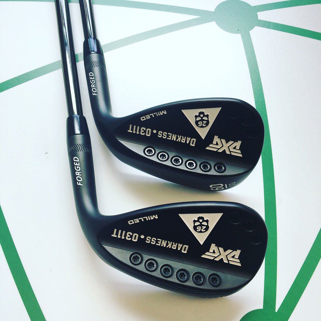 Nothing like some PXG Darkness • 0311T Milled Wedges to brighten the day! Completed with the $-Taper 110 all black KBS shaft and white iomic grips 😍

#PXGTroops #KBSGolfShafts #ModernGolfVan #FittingMatters