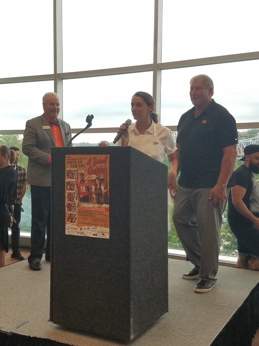 Thanks to Blair Fornshell of <a href="/BrownBearBakes/">BROWN BEAR BAKERY</a> for hosting this year's #CincinnatiTasteoftheNFL