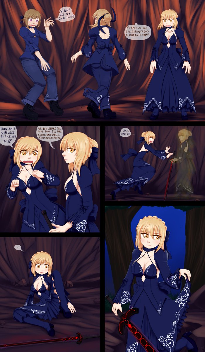 Mentalcrash Fate Altered Twinning Tg Again This One A Commission For T Co Xkrzjmjgji Starring Himself And Saber Alter From Fate Grand Order T Co Dceatc4edi T Co Thvpublk1r