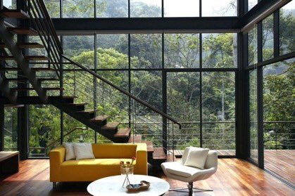 HousesAndDecor's tweet photo. Modern home surrounded by nature 🌿🌲🍃 https://t.co/W1O22HY9mi