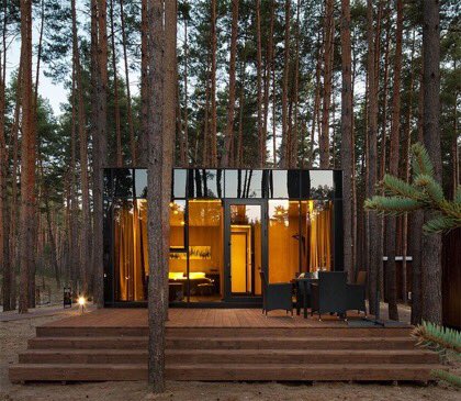 HousesAndDecor's tweet photo. Modern home surrounded by nature 🌿🌲🍃 https://t.co/W1O22HY9mi
