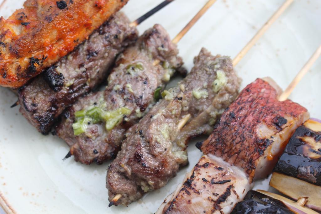 Thursday: Join us for Brochette Night in NoMI Garden with Spring Vegetable, Amish Chicken and Sirloin skewers!